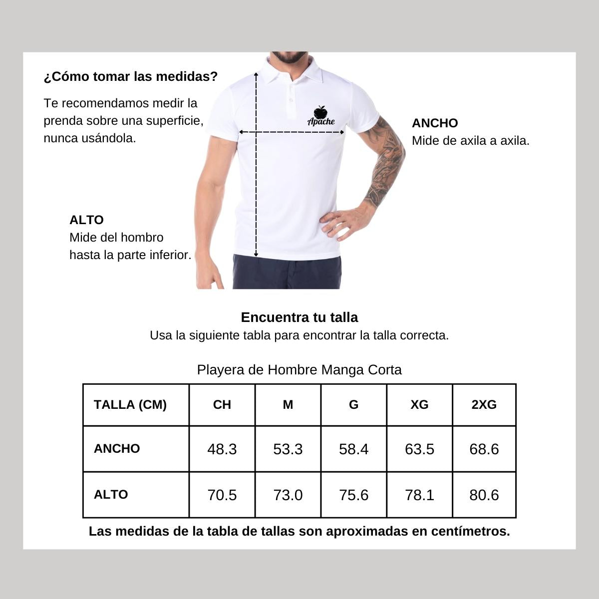 Playera Tipo Polo Hombre Manga Corta Blanco Personalizable Escudo