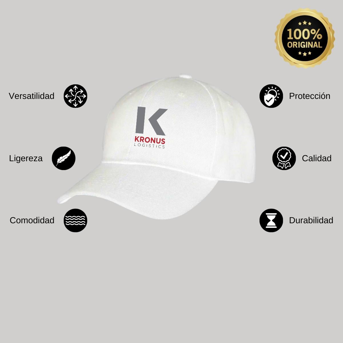 Gorra Blanca para Adulto Unitalla Unisex