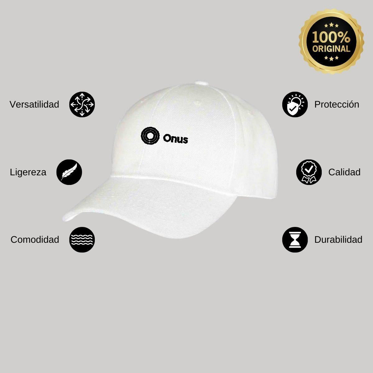 Gorra Blanca para Adulto Unitalla Unisex