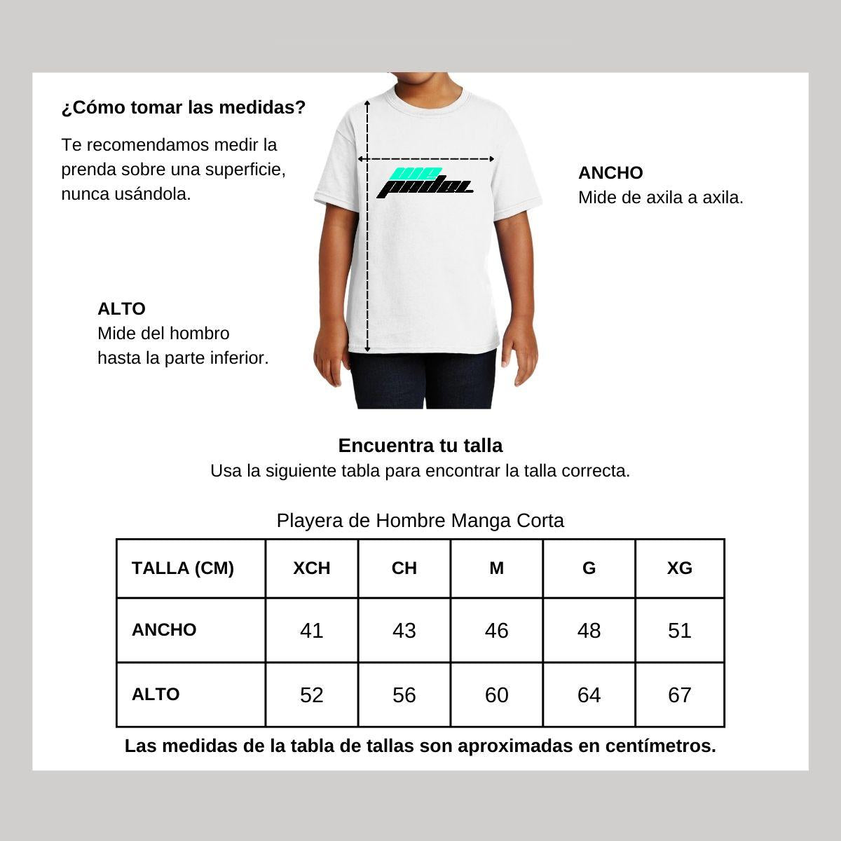 Playera Blanca Cuello Redondo Manga Corta Para Niño y Niña Logo