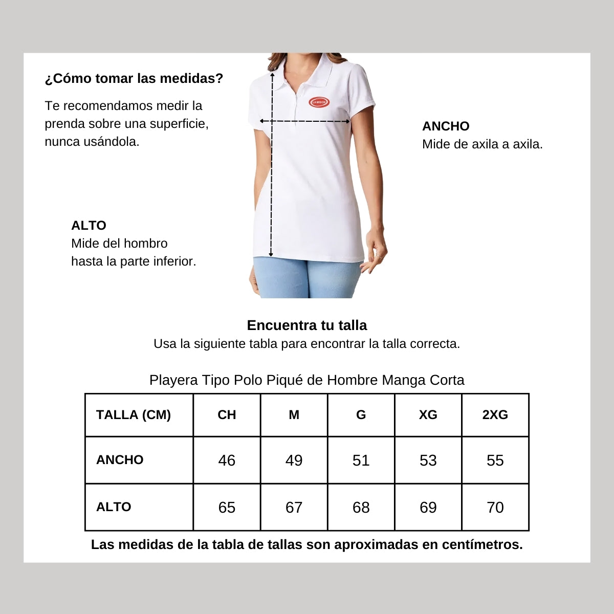 Playera Tipo Polo Piqué Mujer Manga Corta Blanco