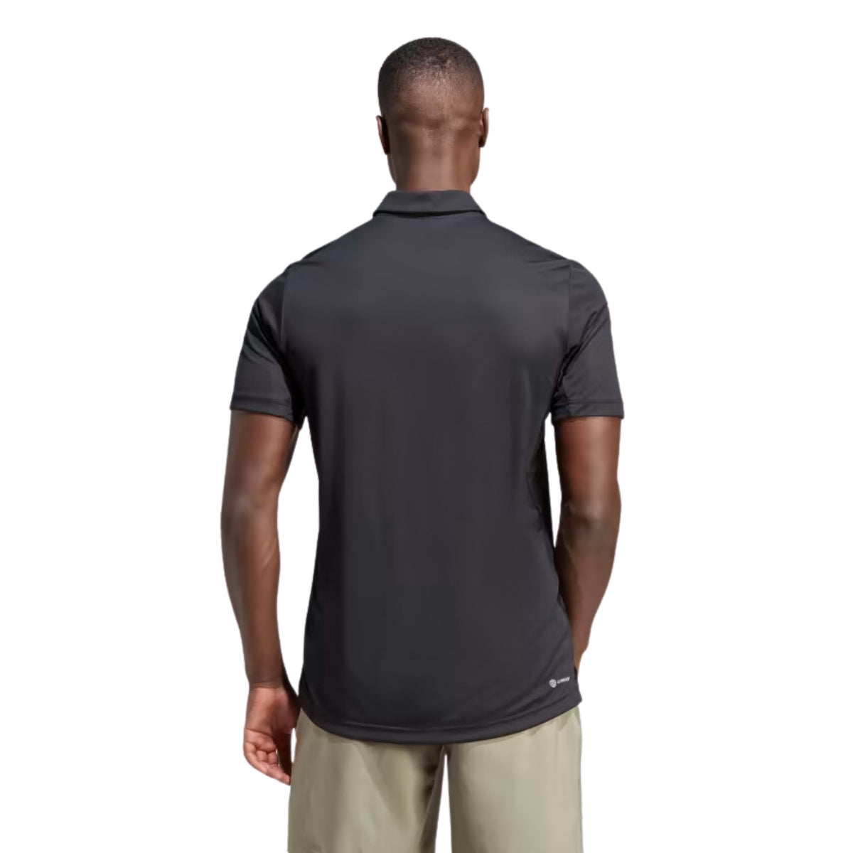 Playera Polo de Tenis Club 3 Franjas Escudo