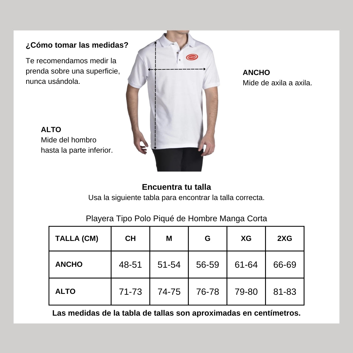 Playera Tipo Polo Piqué Hombre Manga Corta Blanco 2XG
