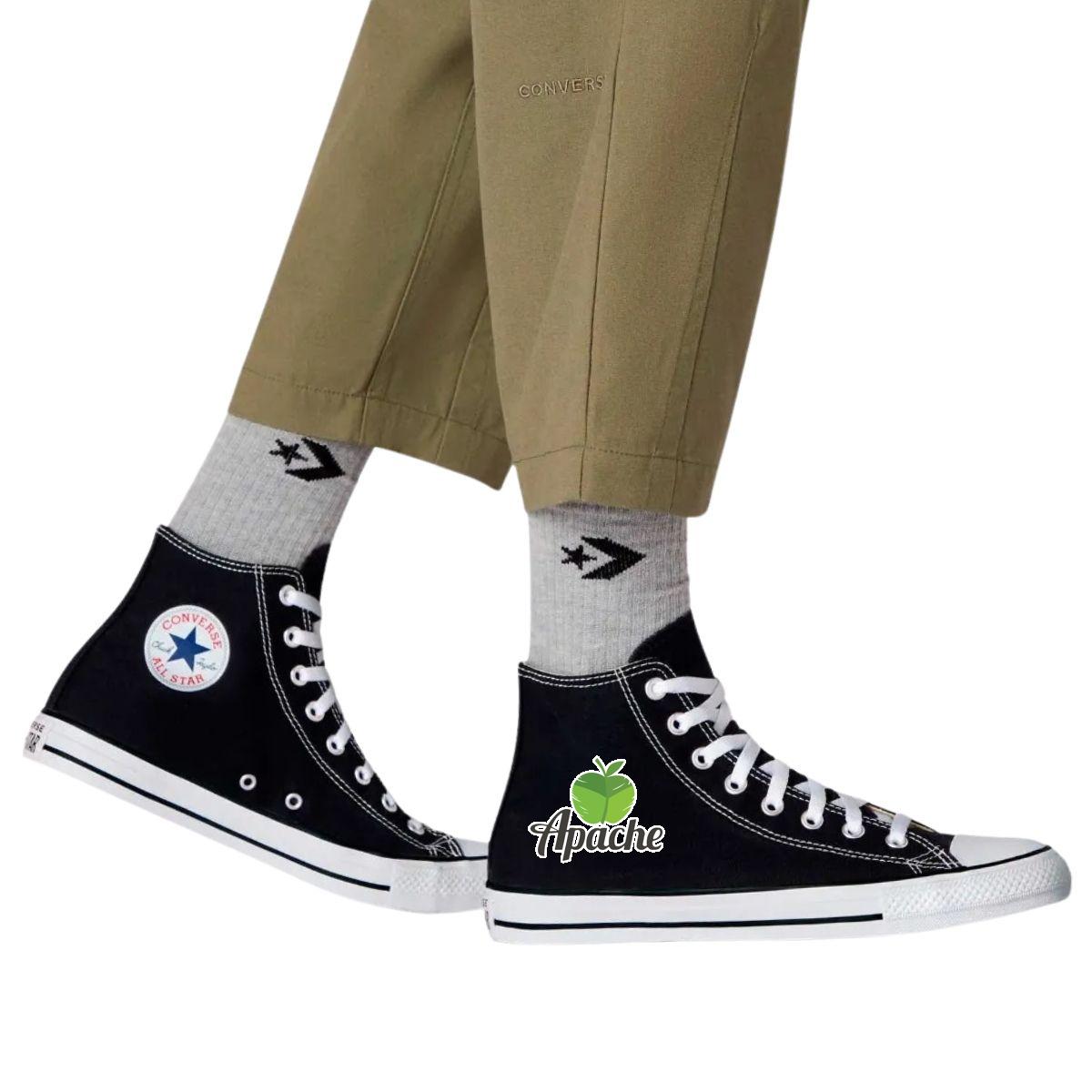 Tenis Converse Chuck Taylor All Star Bota Negro