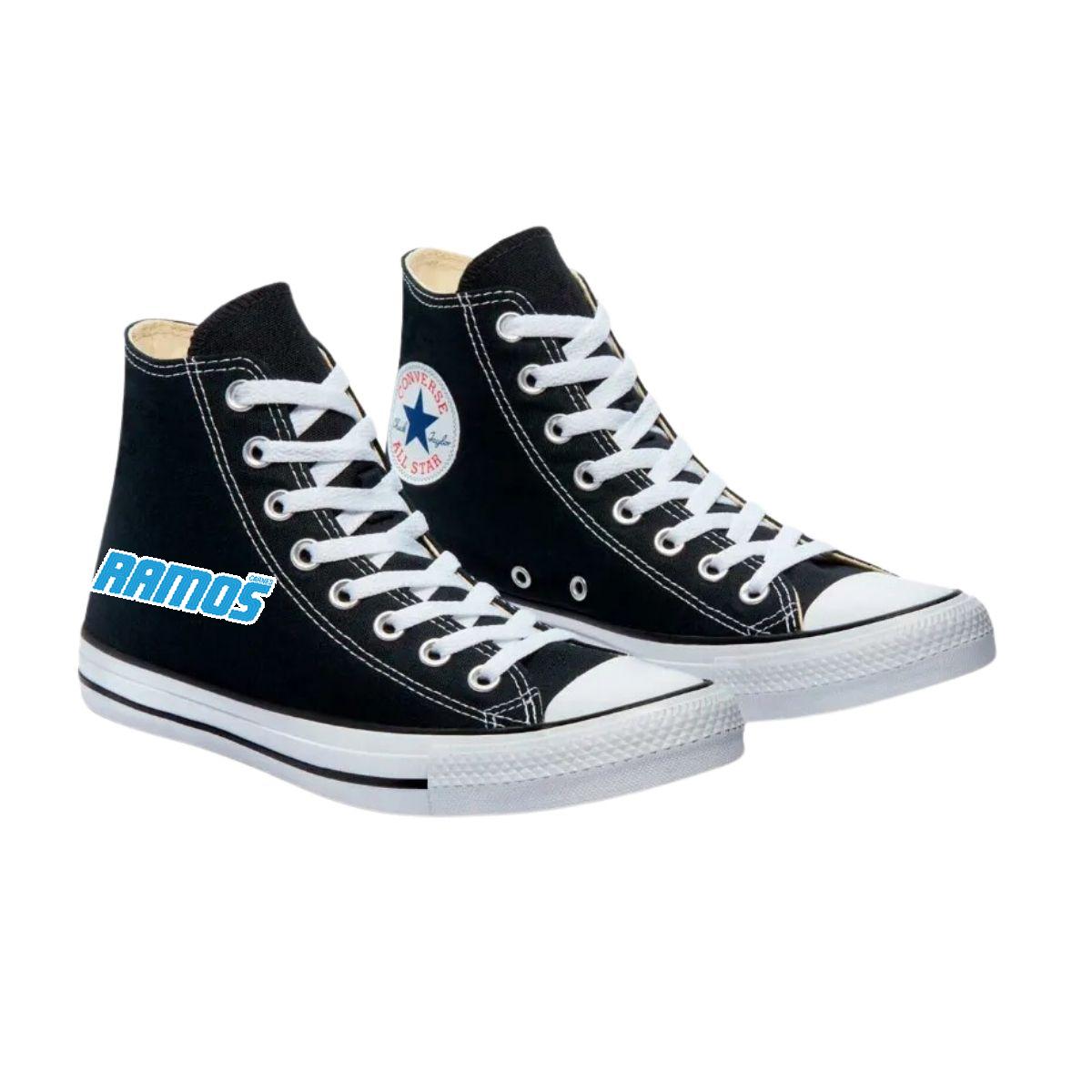 Tenis Converse Chuck Taylor All Star Bota Negro
