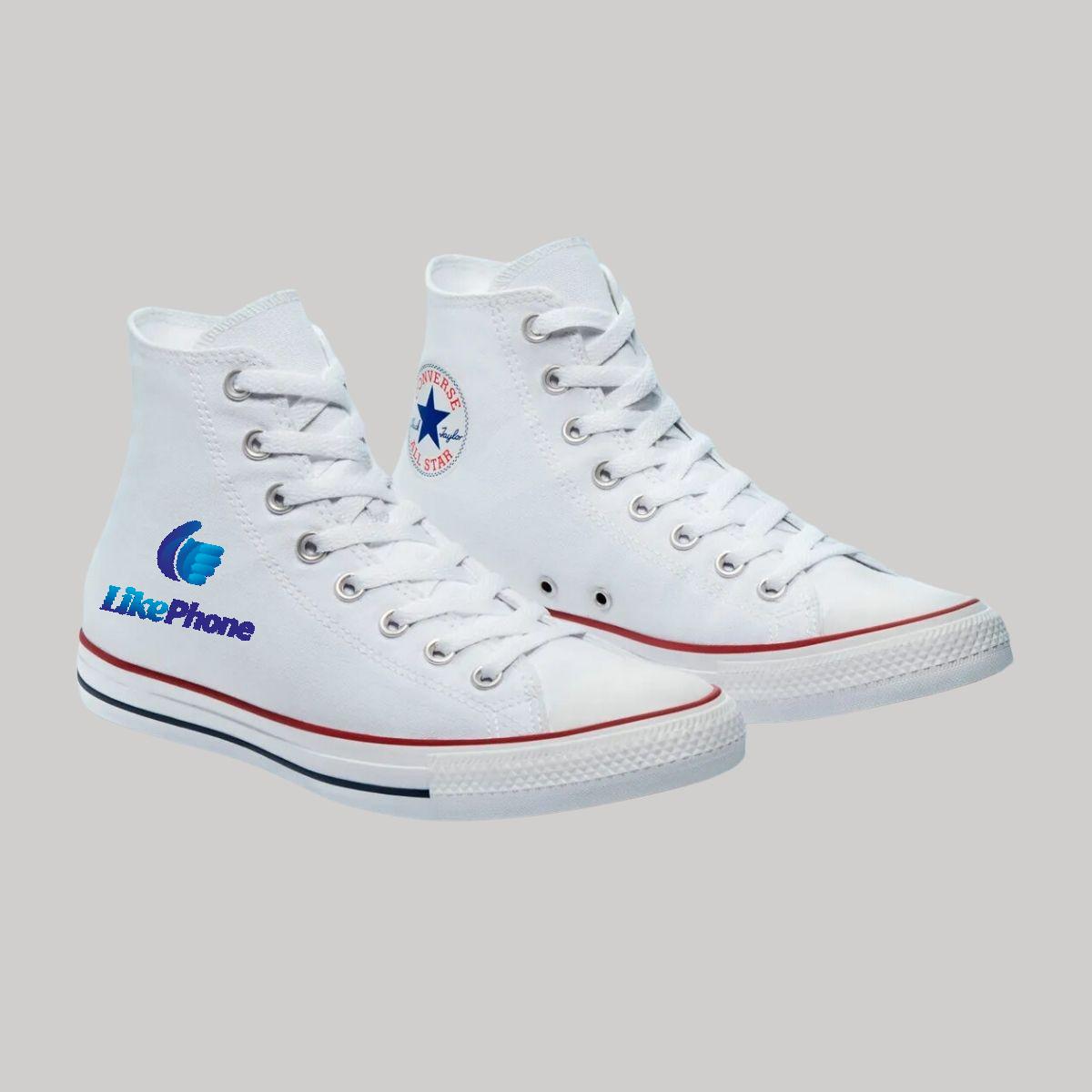 Tenis Converse Chuck Taylor All Star Bota Blanco