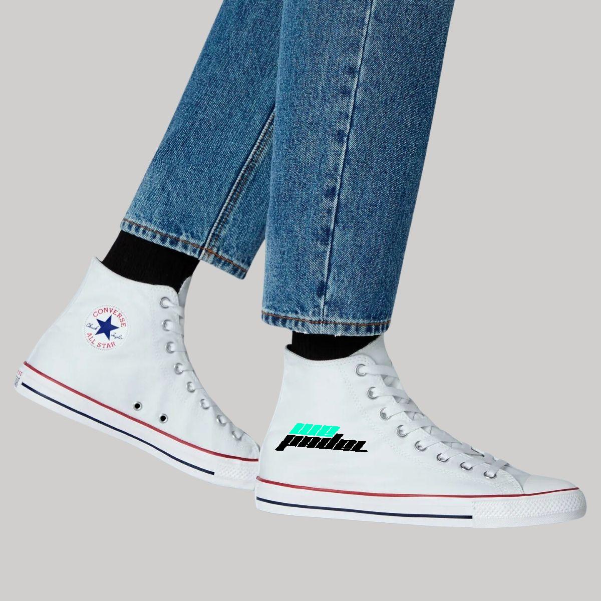 Tenis Converse Chuck Taylor All Star Bota Blanco