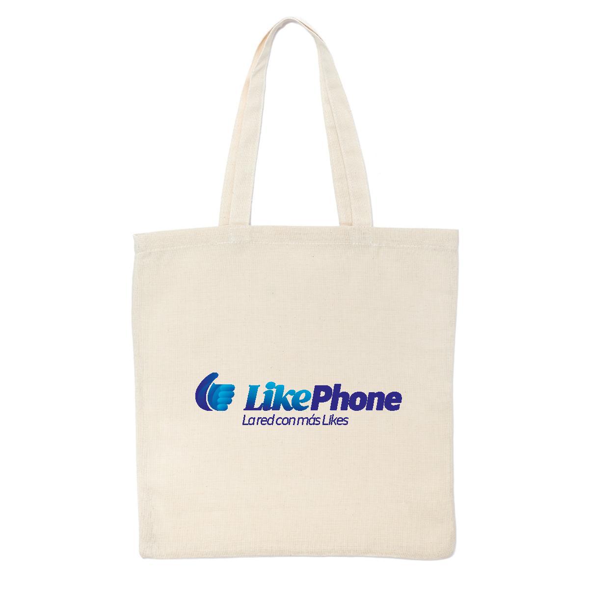 Bolsa Tote Beige Personalizable Logo