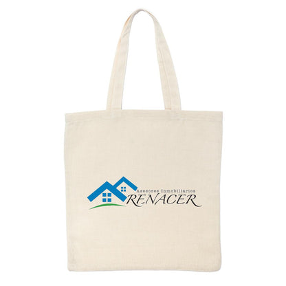 Bolsa Tote Beige Personalizable Logo
