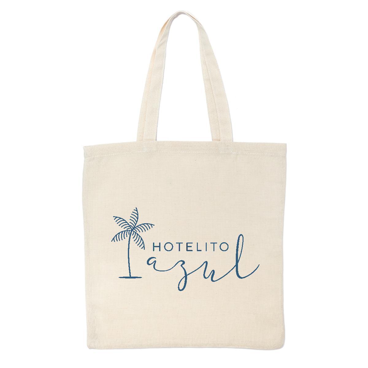 Bolsa Tote Beige Personalizable Logo