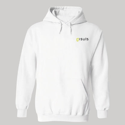 Sudadera c/Capucha Unisex Blanco Personalizable Escudo