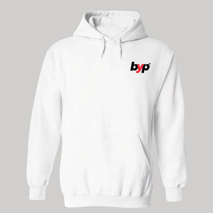 Sudadera c/Capucha Unisex Blanco Personalizable Escudo