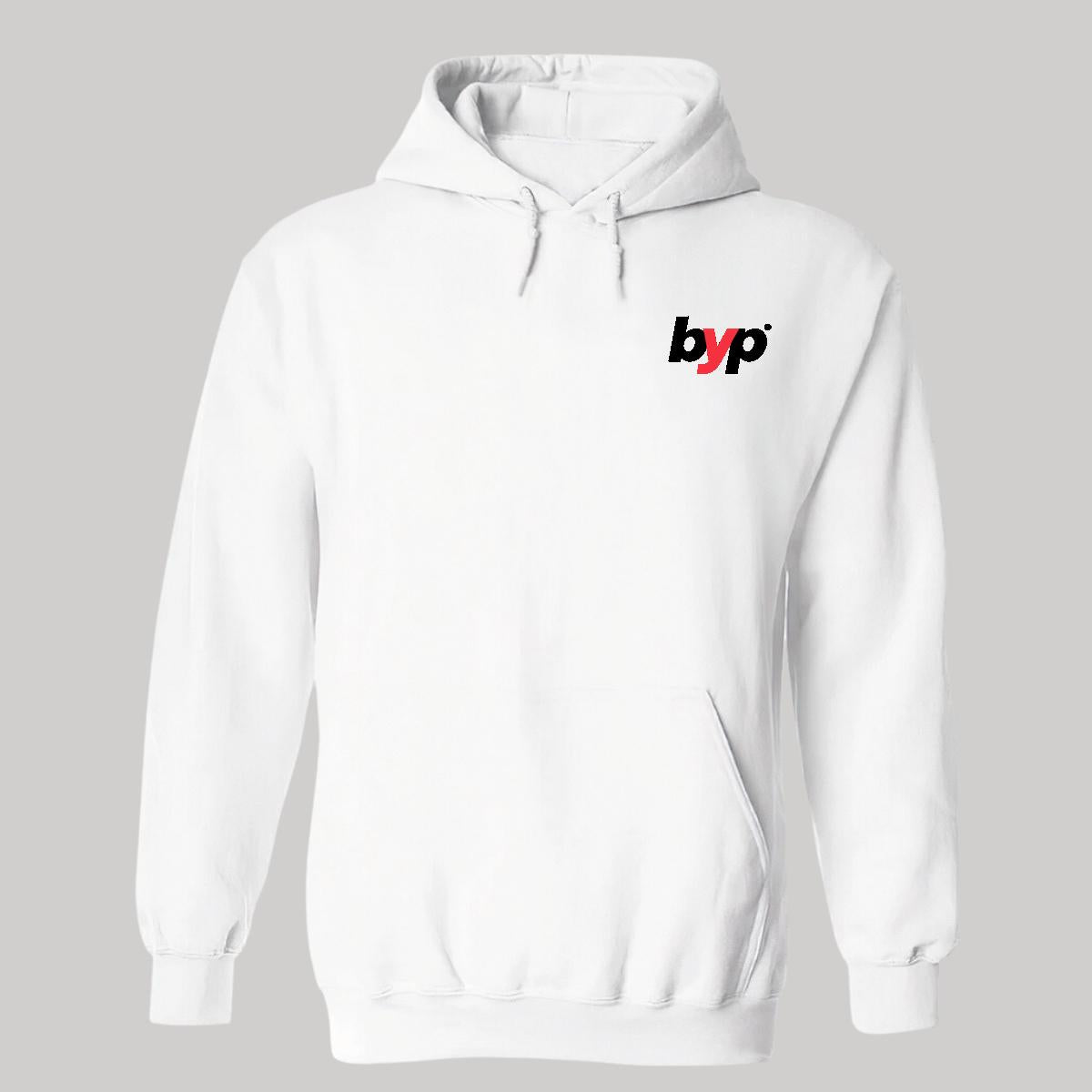 Sudadera c/Capucha Unisex Blanco Personalizable Escudo