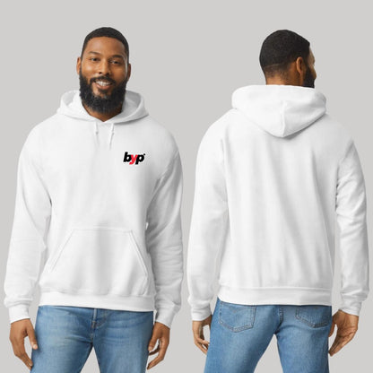 Sudadera c/Capucha Unisex Blanco Personalizable Escudo