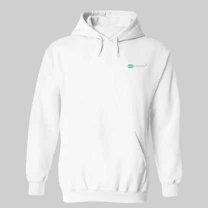 Sudadera c/Capucha Unisex Blanco Personalizable Escudo