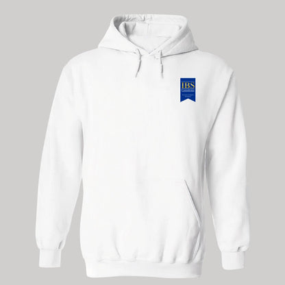Sudadera c/Capucha Unisex Blanco Personalizable Escudo