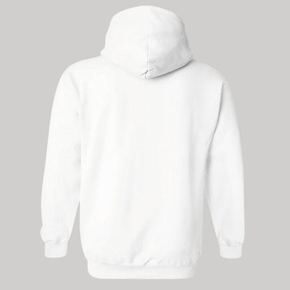 Sudadera c/Capucha Unisex Blanco Personalizable Escudo