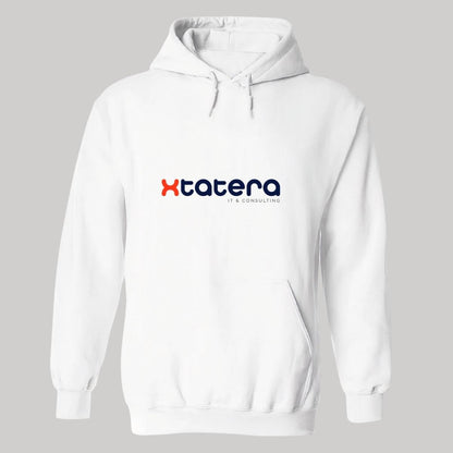 Sudadera c/Capucha Unisex Blanco Personalizable Logo