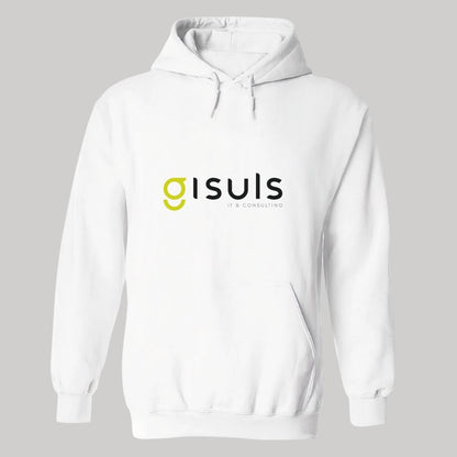 Sudadera c/Capucha Unisex Blanco Personalizable Logo