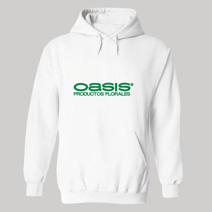 Sudadera c/Capucha Unisex Blanco Personalizable Logo