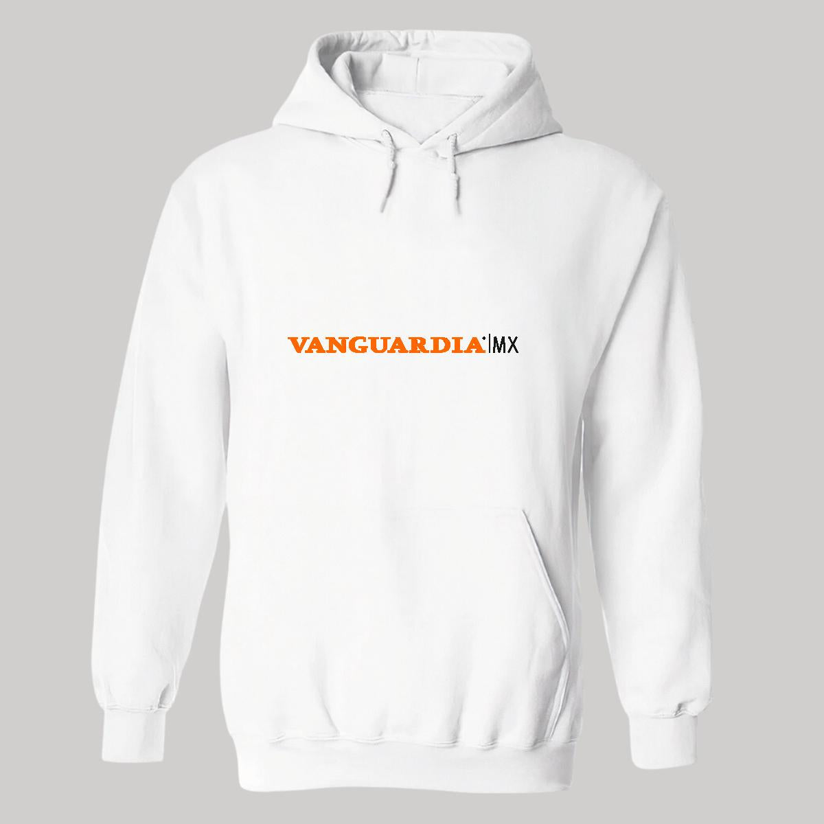 Sudadera c/Capucha Unisex Blanco Personalizable Logo