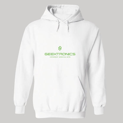 Sudadera c/Capucha Unisex Blanco Personalizable Logo