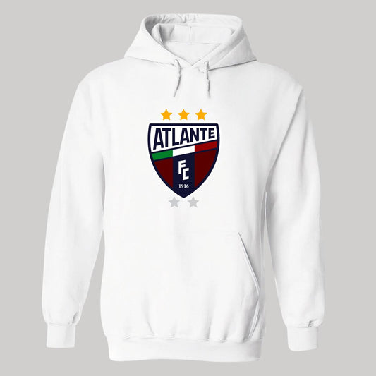 Sudadera c/Capucha Unisex Blanco Personalizable Logo