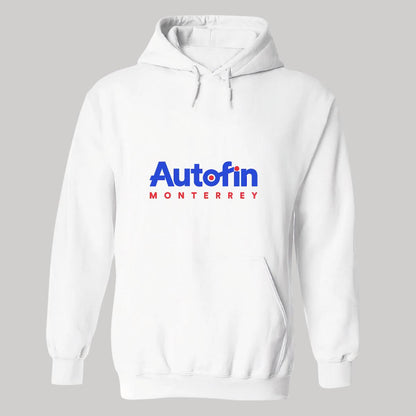 Sudadera c/Capucha Unisex Blanco Personalizable Logo