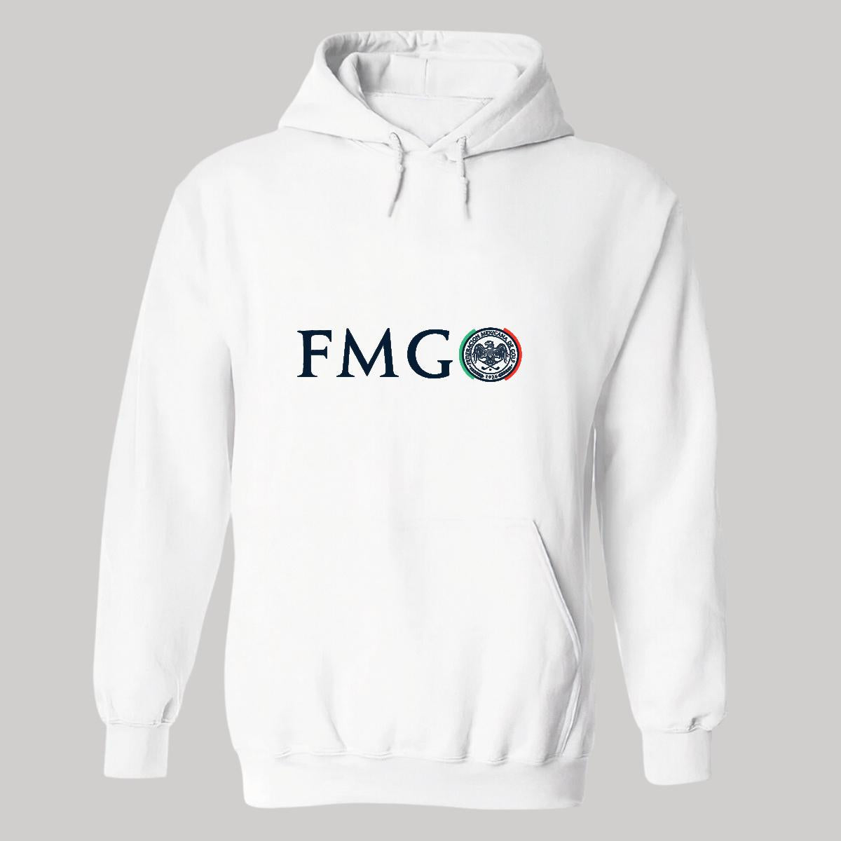 Sudadera c/Capucha Unisex Blanco Personalizable Logo