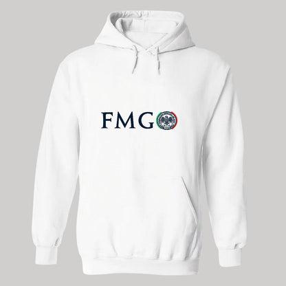 Sudadera c/Capucha Unisex Blanco Personalizable Logo