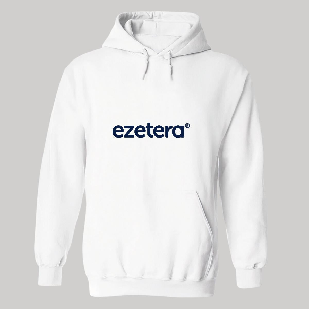 Sudadera c/Capucha Unisex Blanco Personalizable Logo