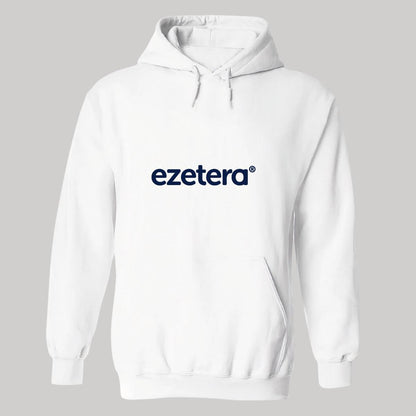 Sudadera c/Capucha Unisex Blanco Personalizable Logo