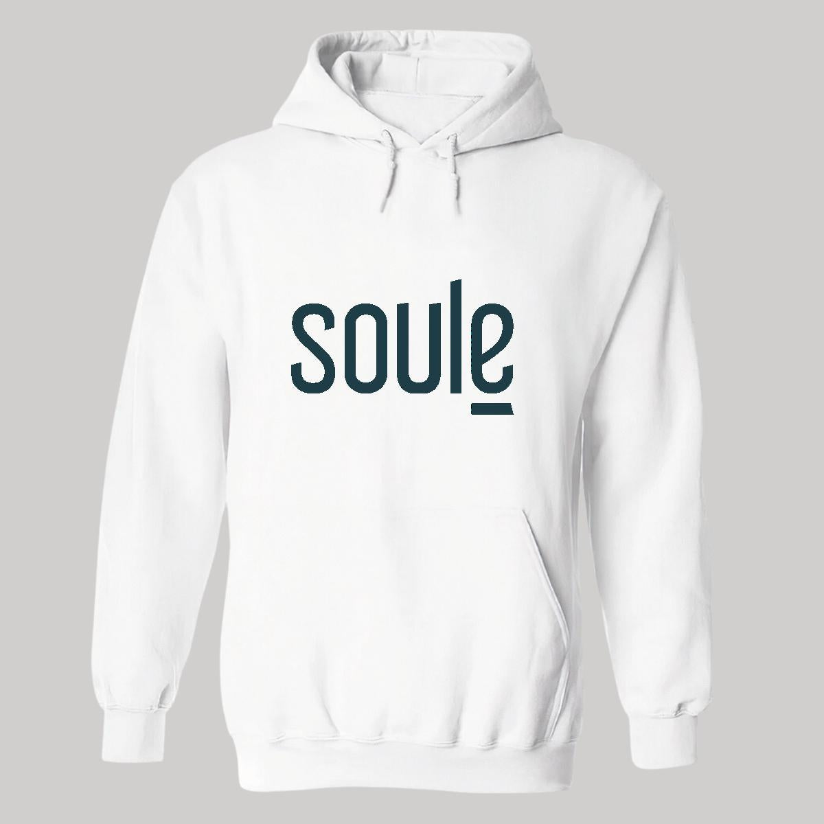 Sudadera c/Capucha Unisex Blanco Personalizable Logo