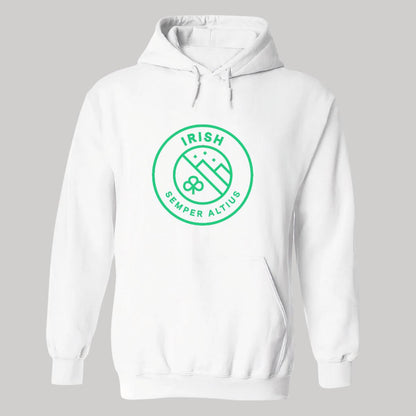 Sudadera c/Capucha Unisex Blanco Personalizable Logo
