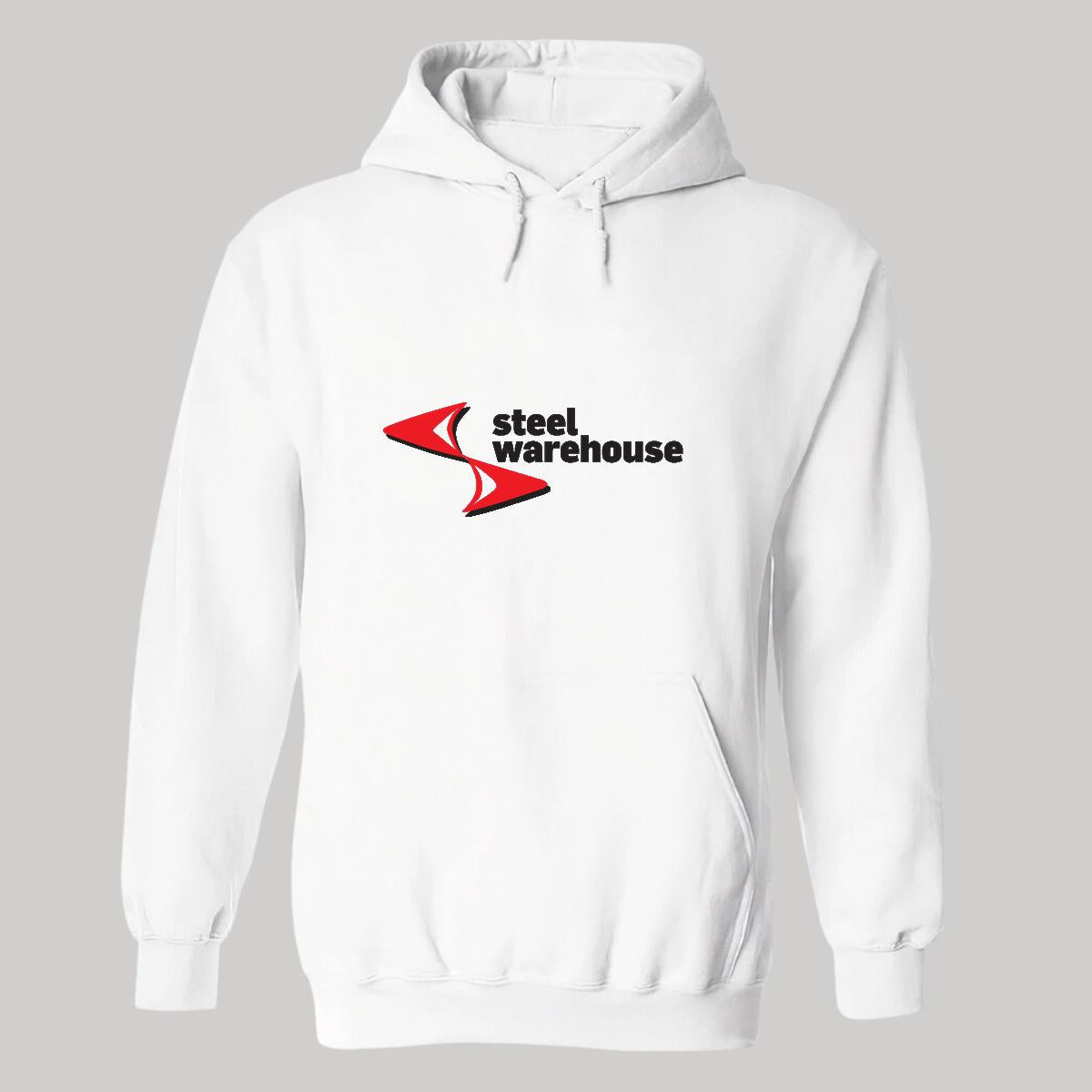 Sudadera c/Capucha Unisex Blanco Personalizable Logo
