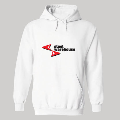 Sudadera c/Capucha Unisex Blanco Personalizable Logo
