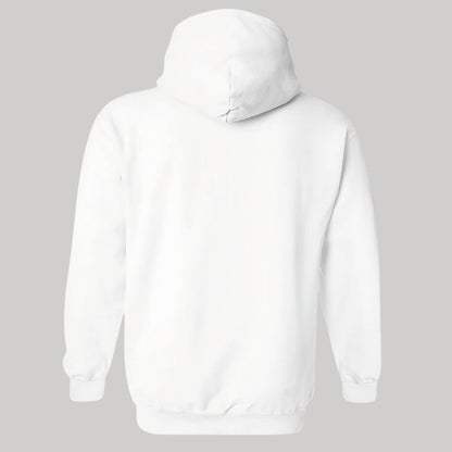 Sudadera c/Capucha Unisex Blanco Personalizable Logo