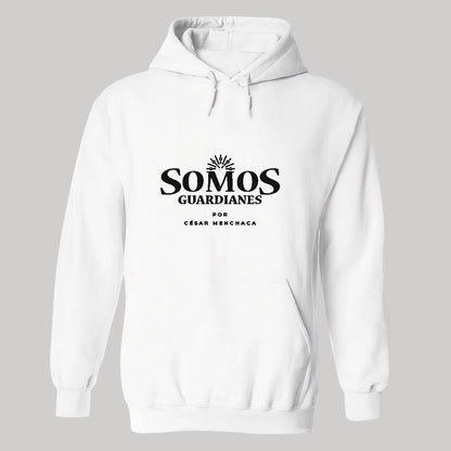 Sudadera c/Capucha Unisex Blanco Personalizable Logo