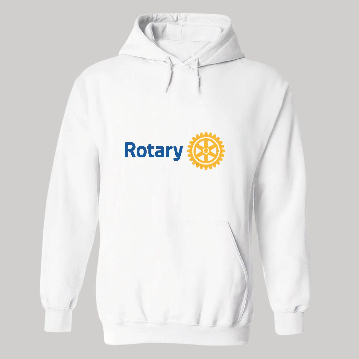 Sudadera c/Capucha Unisex Blanco Personalizable Logo