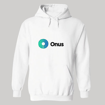 Sudadera c/Capucha Unisex Blanco Personalizable Logo