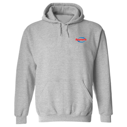 Sudadera c/Capucha Unisex Gris Personalizable Escudo