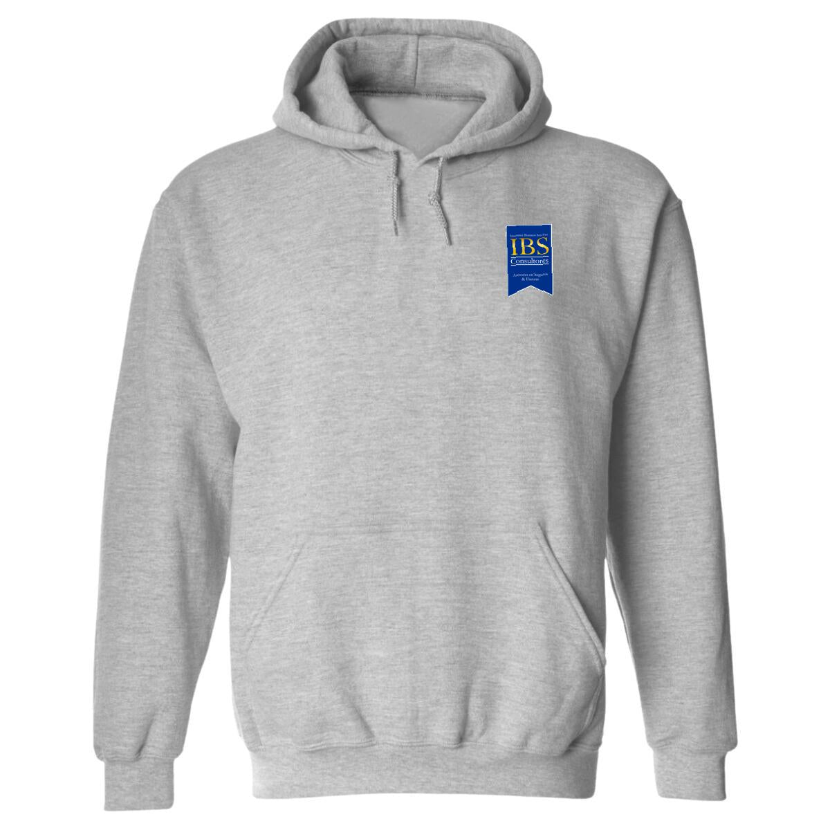Sudadera c/Capucha Unisex Gris Personalizable Escudo