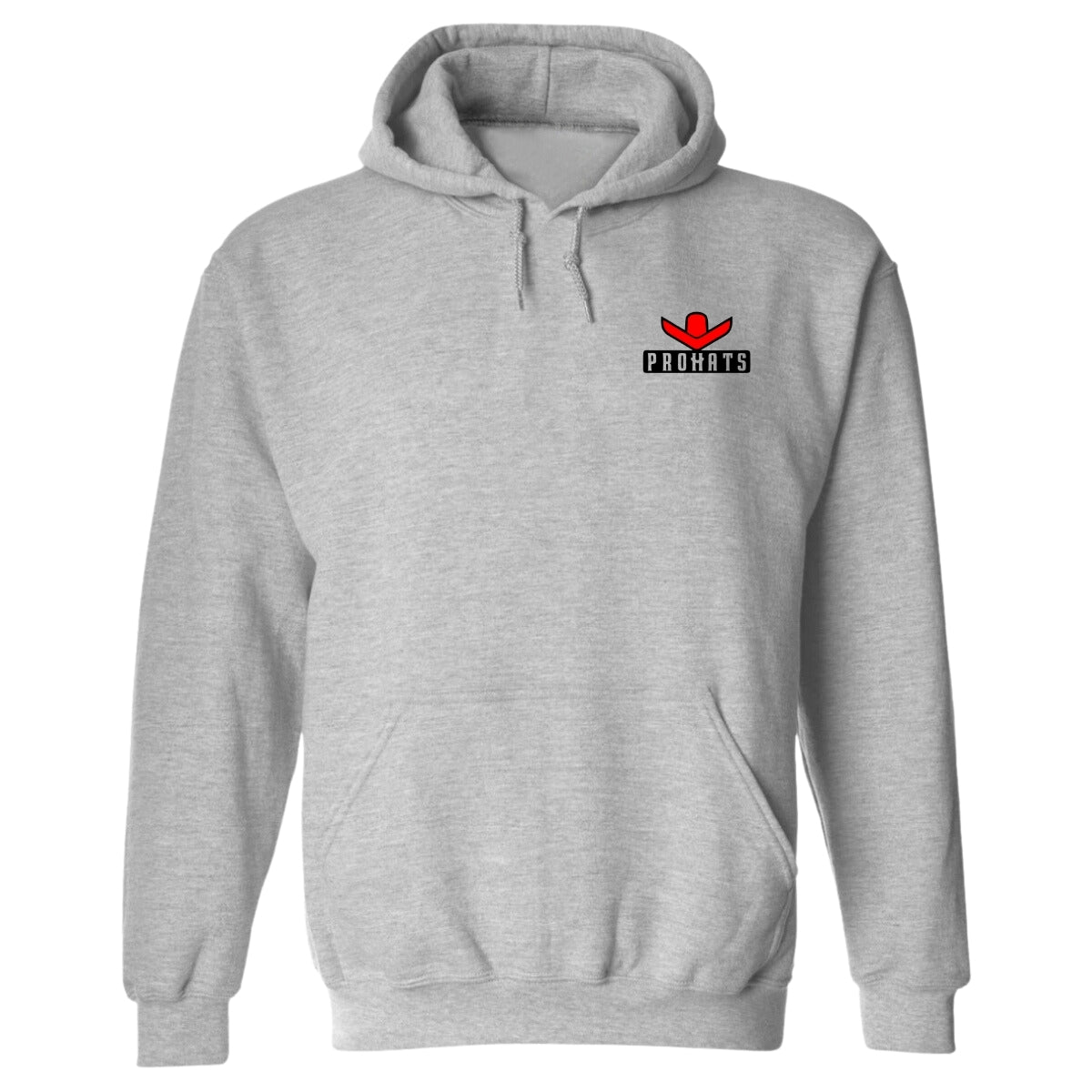 Sudadera c/Capucha Unisex Gris Personalizable Escudo