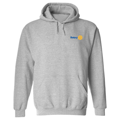 Sudadera c/Capucha Unisex Gris Personalizable Escudo
