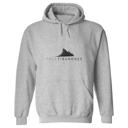 Sudadera c/Capucha Unisex Gris Personalizable Logo