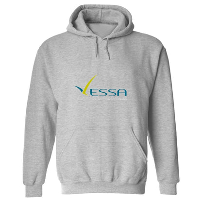 Sudadera c/Capucha Unisex Gris Personalizable Logo