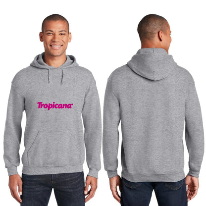 Sudadera c/Capucha Unisex Gris Personalizable Logo