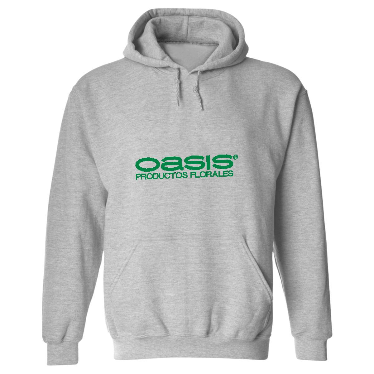 Sudadera c/Capucha Unisex Gris Personalizable Logo