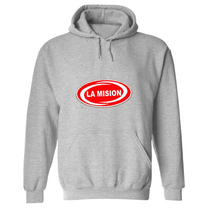Sudadera c/Capucha Unisex Gris Personalizable Logo
