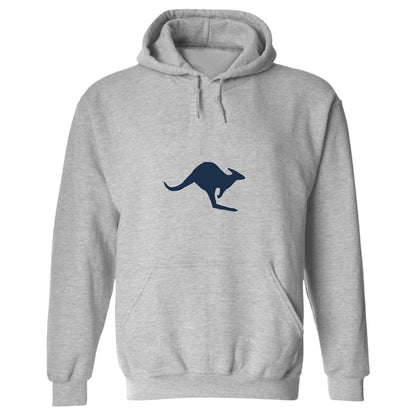 Sudadera c/Capucha Unisex Gris Personalizable Logo